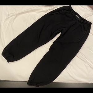 Pretty little thing black jogger